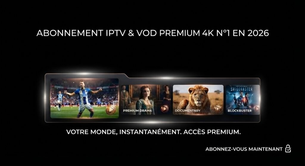 abonnement iptv
